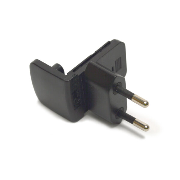 EU plug adapter for internal battery charger