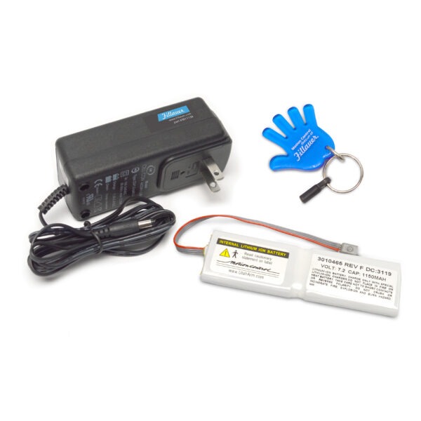 Battery/Charger Set – Internal, 7.2V Long/thin, Li-Ion,