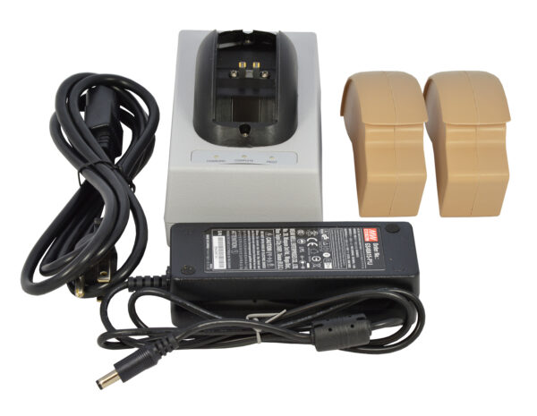 Supplementary Battery Packs (2) & Charger (1) Li-Ion, Hybrid or Utah Arm, Tan