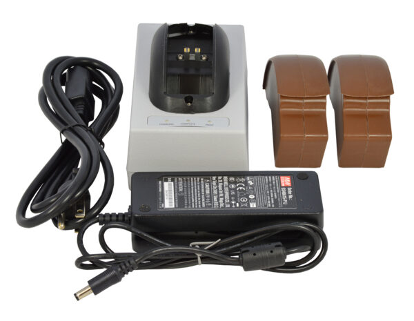 Supplementary Battery Packs (2) & Charger (1) Li-Ion, Hybrid or Utah Arm, Brown